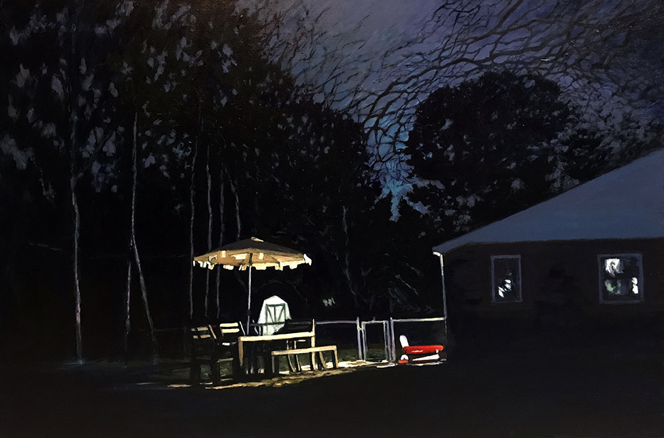 Suburban Nightscape - The Table is Set